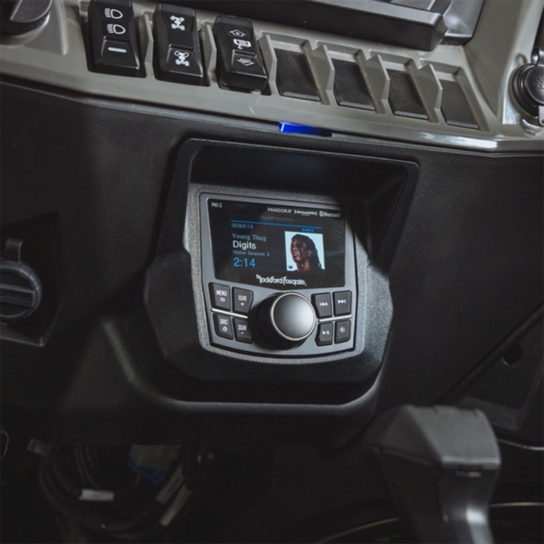 Rockford Fosgate RZR24XP-STG6 7-Speaker 1,500-Watt Audio System for Select 2024-up Polaris RZR XP
