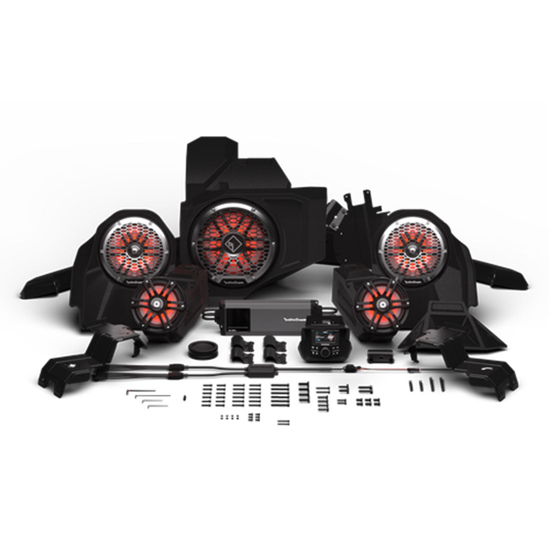 Rockford Fosgate RZR24XP-STG6 7-Speaker 1,500-Watt Audio System for Select 2024-up Polaris RZR XP