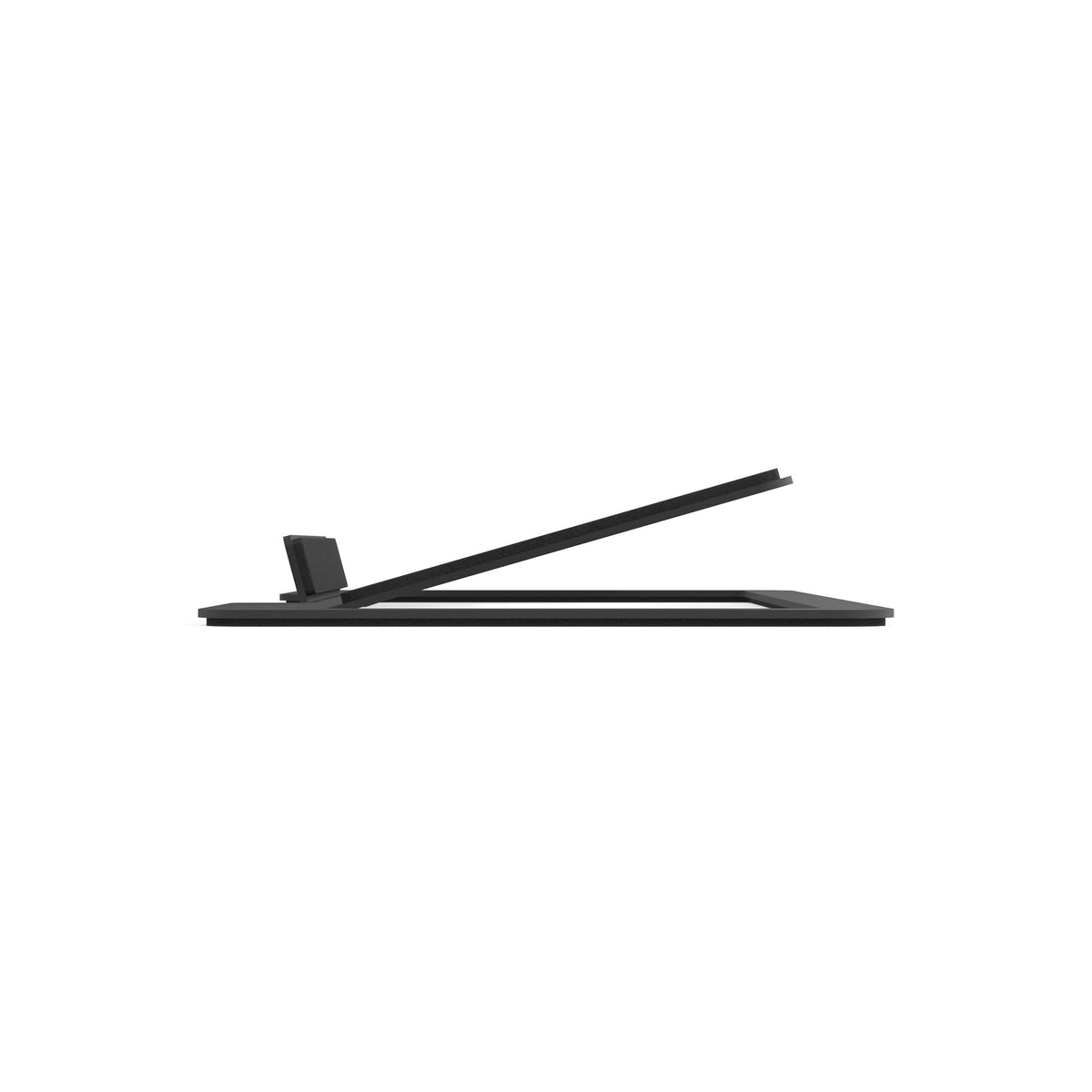 Kanto S12 Low-Profile Center Channel Speaker Stand with 16° Tilt - Black