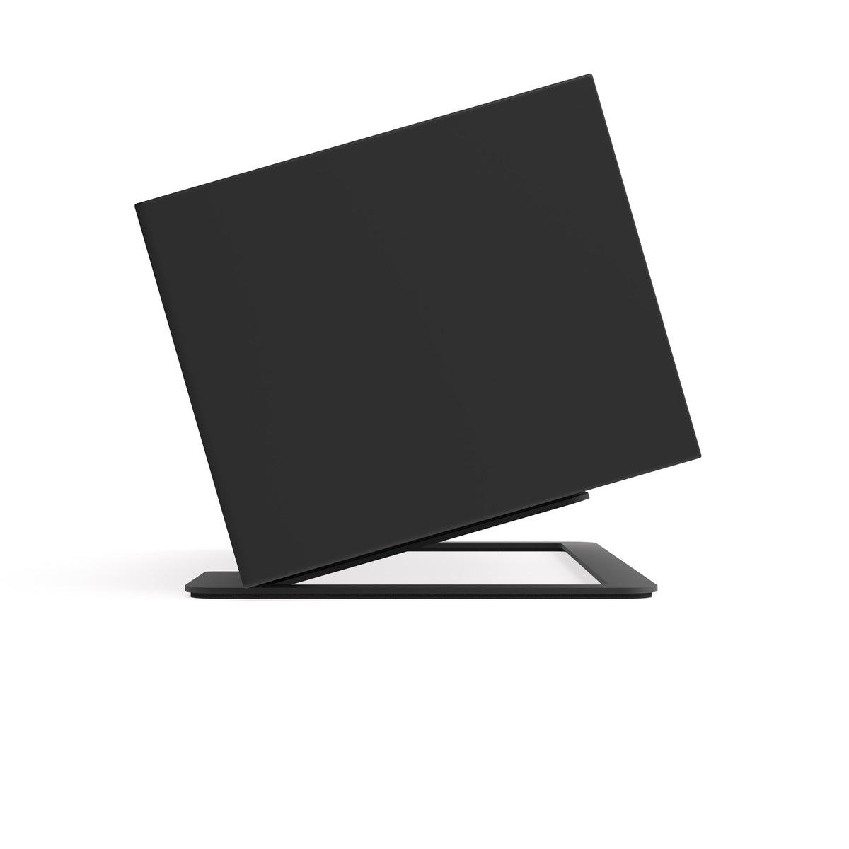 Kanto S12 Low-Profile Center Channel Speaker Stand with 16° Tilt - Black