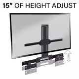SANUS WSSATM1-B2 Extendable Soundbar TV Mount For Sonos Arc And Arc Ultra - Black