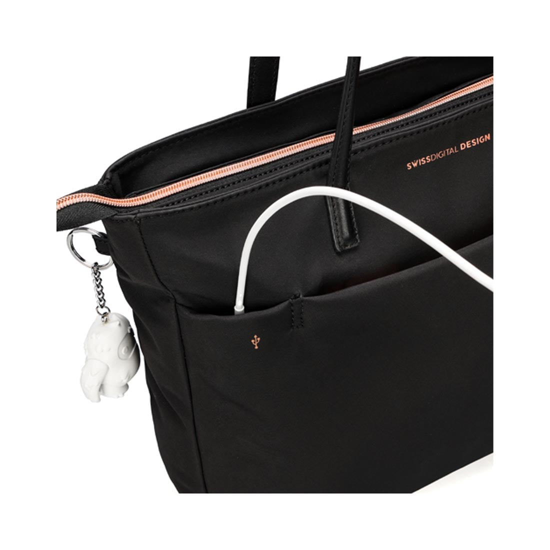 Swissdigital SD7517 Katy Rose NG LED Tote Bag Black