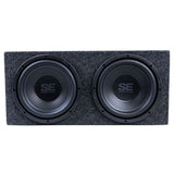Memphis Audio SE210 Street Edge Bass Package - Dual 10" Loaded Enclosure with 500W SE2000.1DF Amplifier
