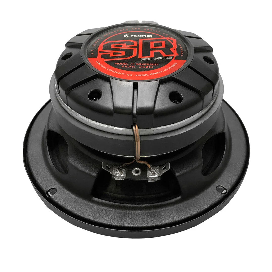 Memphis Audio SRXP62WT Street Reference 6.5" Pro 2-Way Coaxial Speaker - Each