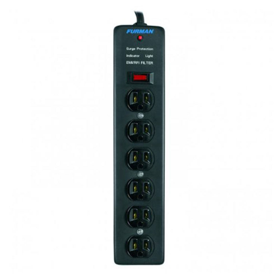 Furman SS-6-FUR 6-Outlet Vertical Power Strip with Surge Protection