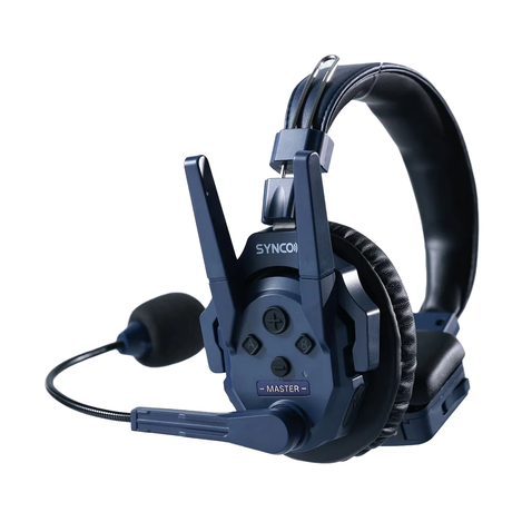 SYNCO Xtalk Master Mesh Talk™ MasterFree 3.0 Wireless Full-Duplex Communication Headset