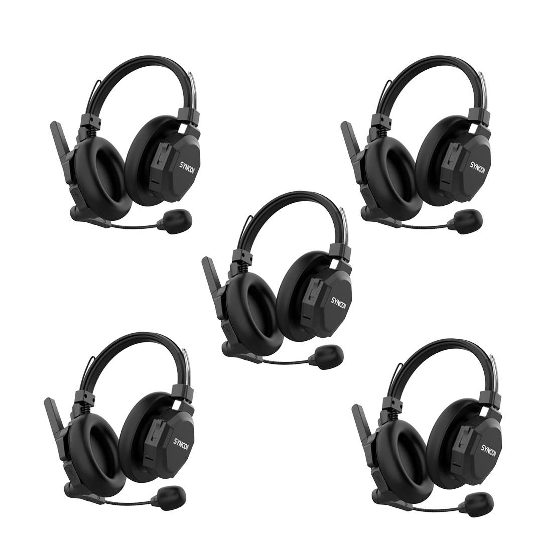Synco Xtalk X 2.4GHz Full-Duplex Single-Ear Intercom Headset 350m