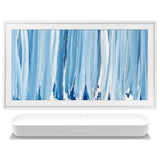 Samsung LS03HE The Frame Vision AI Smart TV | VG-SCFH55WTBZA White Bezel | Sonos Beam Gen 2 Compact Soundbar - Bundle