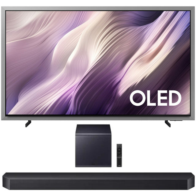 Samsung S95H OLED 4K Smart TV with Vision AI | HW-Q900H/ZC 7.1.2 Channel Soundbar - 2026 Bundle