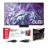 Samsung QN55S95DAFXZC 55" OLED 4K Smart TV | Ultralink KIT3LED Home Entertainment Starter Kit Bundle