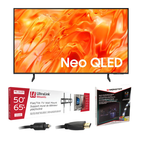 Samsung QN70H Neo QLED 4K Vision AI Smart TV - 2026 | Ultralink KIT3LED Home Entertainment Starter Kit - Bundle