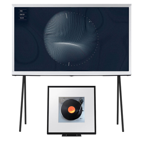 Samsung QN43LS01DAFXZC 43" The Serif 4K Smart TV | HW-LS60D/ZC Music Frame Wireless - Bundle