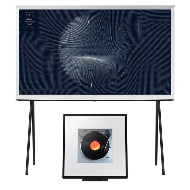 Samsung QN43LS01DAFXZC 43" The Serif 4K Smart TV | HW-LS60D/ZC Music Frame Wireless - Bundle