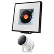 Samsung SP-LFF3CLAXXZC The Freestyle 2nd Gen Compact Portable Projector | HW-LS60D/ZC Music Frame Wireless Speaker - Bundle