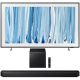 Samsung LS03HW The Frame Pro 4K Vision AI Smart TV | HW-Q800H/ZC 15.1.2 Channel Soundbar and Subwoofer - 2026 Bundle