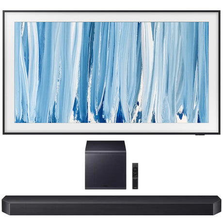 Samsung LS03HW The Frame Pro 4K Vision AI Smart TV | HW-Q900H/ZC 7.1.2 Channel Soundbar - 2026 Bundle