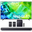 Samsung QN80H Neo QLED 4K Vision AI Smart TV | HW-Q990H/ZC 11.1.4 Channel Soundbar with Subwoofer & Rear Speaker - 2026 Bundle