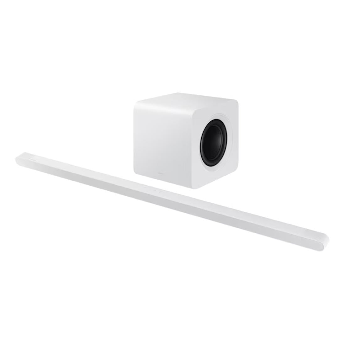 Samsung HW-S801D/ZC 3.1.2 Channel Ultra Slim Sound Bar with Wireless Subwoofer - White - 2024