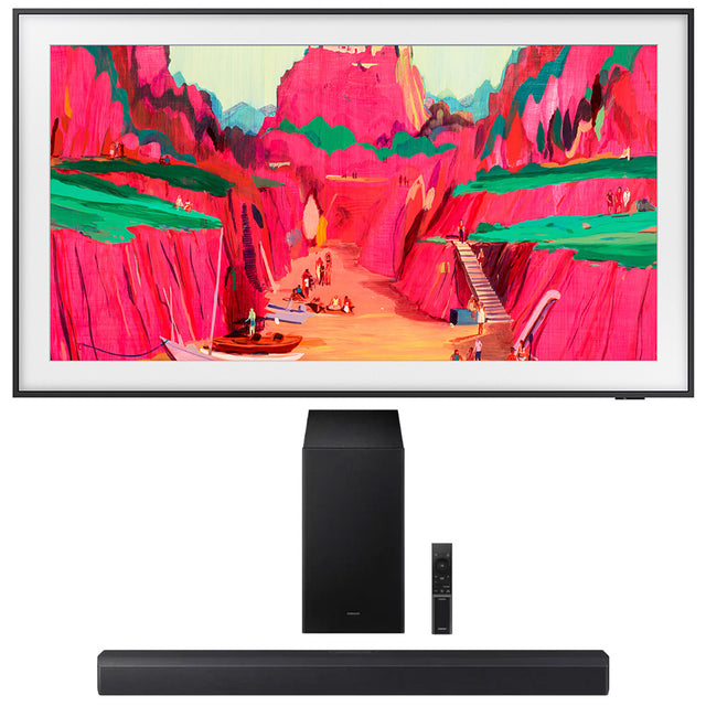 Samsung LS03F The Frame Pro Neo QLED Smart TV - 2025 | HW-B550F/ZC 2.1 Channel Soundbar - 2025 - Bundle