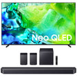 Samsung QN82H Neo QLED 4K Vision AI Smart TV | HW-Q990H/ZC 11.1.4 Channel Soundbar with Subwoofer and Rear Speakers - 2026 Bundle