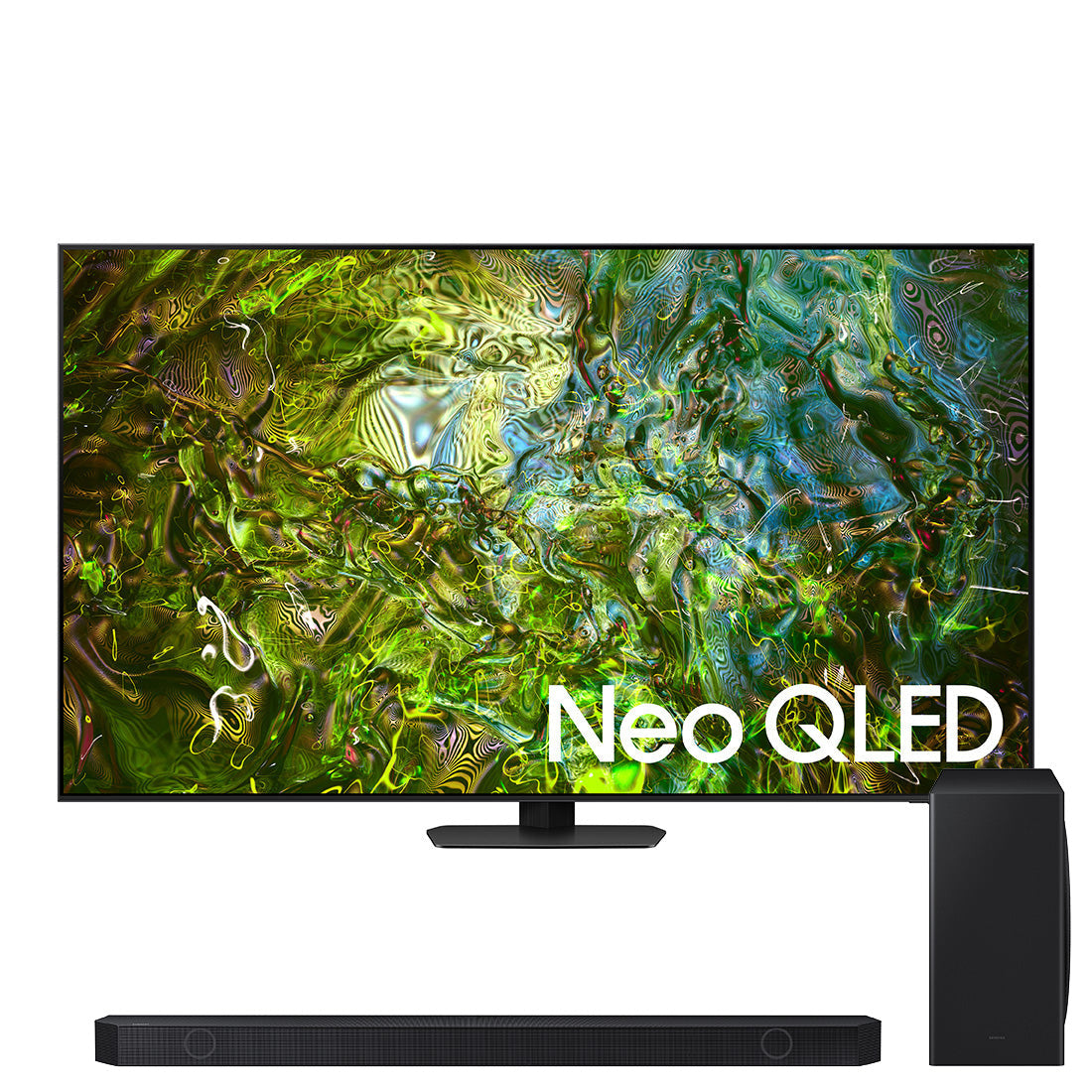 Samsung QN90DAFXZC Neo QLED 4K Smart TV | HW-Q800D/ZC 5.1.2 Channel Wireless Dolby ATMOS Soundbar