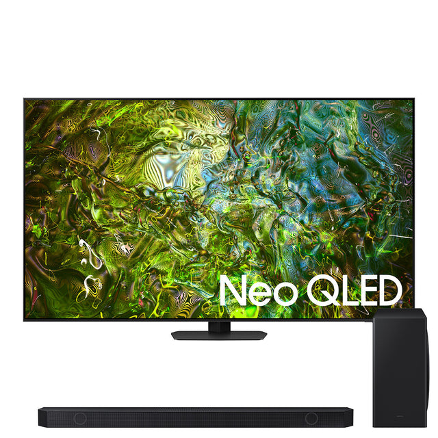 Samsung QN90DAFXZC Neo QLED 4K Smart TV | HW-Q800D/ZC 5.1.2 Channel Wireless Dolby ATMOS Soundbar