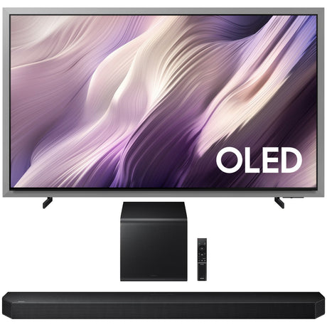Samsung S95H OLED 4K Smart TV with Vision AI | HW-Q800H/ZC 15.1.2 Channel Soundbar and Subwoofer - 2026 Bundle