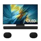 Samsung S95F OLED 4K Vision AI Smart TV - 2025 | Sonos Premium Surround Set with Arc - Arc | Era 300 (2) - Bundle