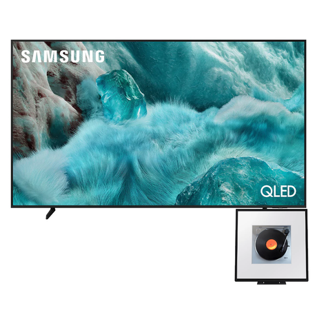 Samsung Q7F QLED 4K Vision AI Smart TV | HW-LS60D/ZC Music Frame Wireless Speaker - Bundle