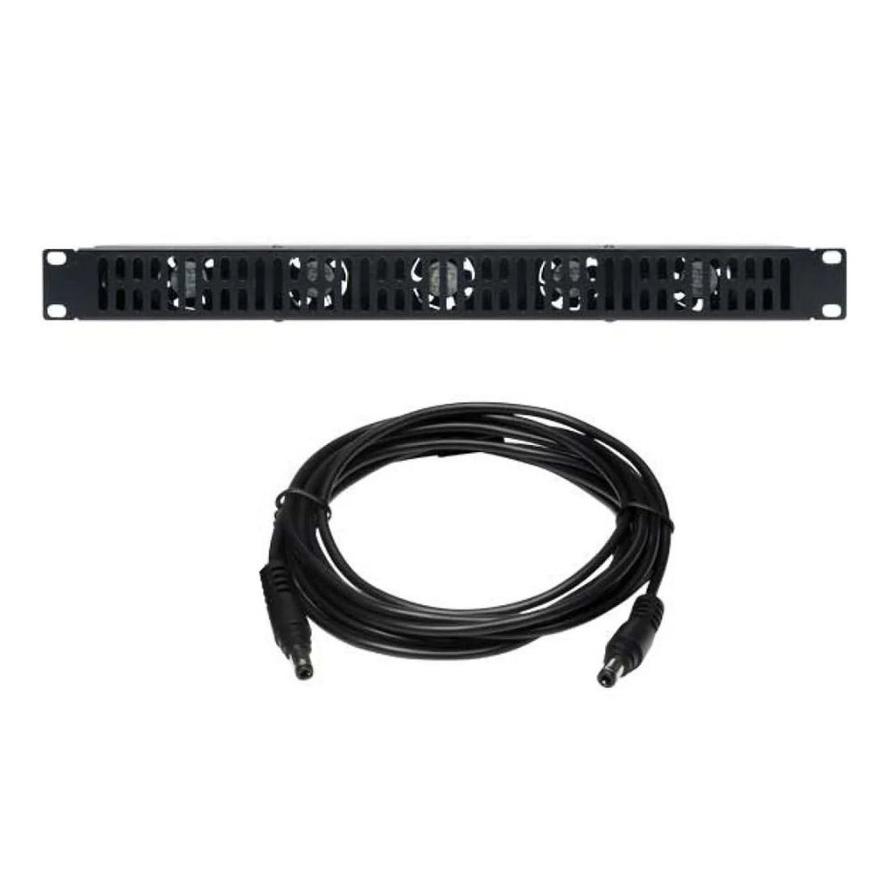 Sanus Rack Fan Sanus CAFC01-B1 EcoSystem Rack-Mounted 1U Ultra Quiet Cooling Fan (CAF ...