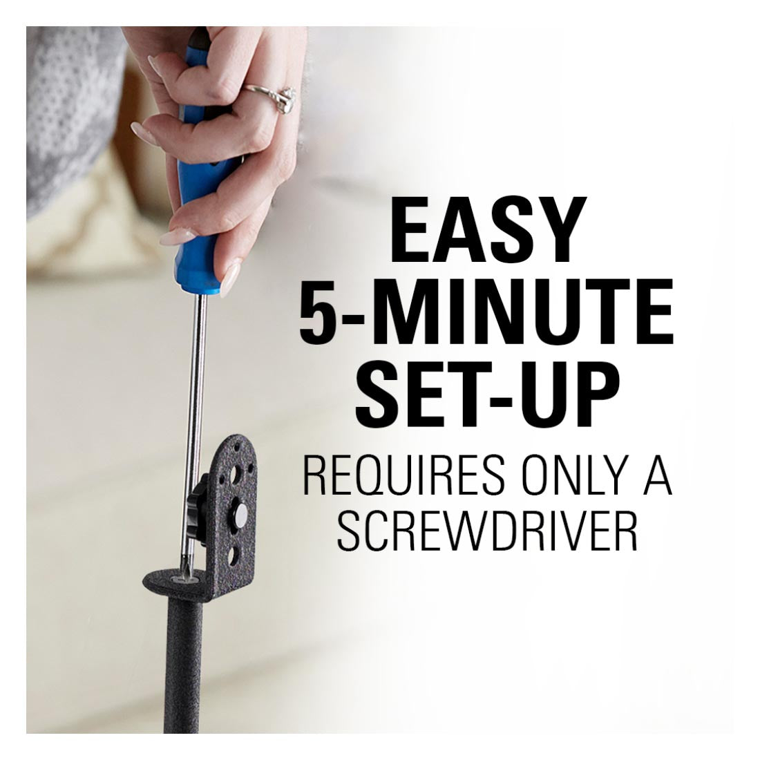 Sanus HTB3-B3 Adjustable Speaker Stands 26"-39" Up To 4 Lbs - Black