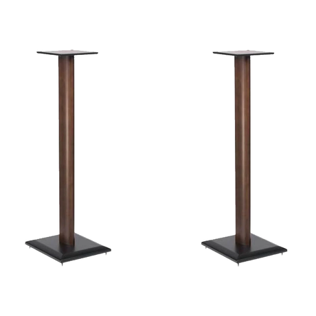 Sanus NF36B Tall Speaker Stands with 6x6 Top Plate - Pair