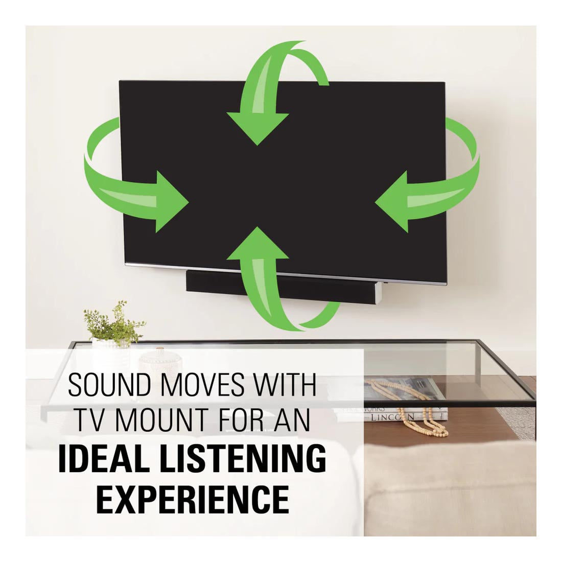 Sanus SASB1-B1 Soundbar Mount