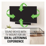 Sanus SASB1-B3 Universal Soundbar Mount Depth Adjustable - Black