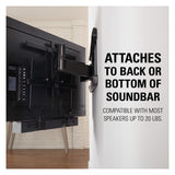 Sanus SASB1-B3 Universal Soundbar Mount Depth Adjustable - Black