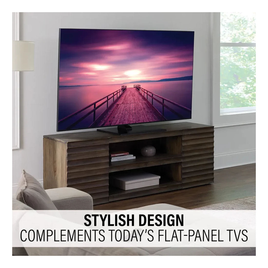 Sanus VSTV2-B3 TV Swiveling Base - Fits TVs 40-86"