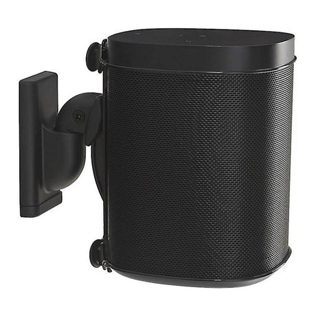Sanus WSWM22-B1 Speaker Swivel and Tilt Wall Mounts for Sonos ONE -Black - Pair (WSWM22B1 )