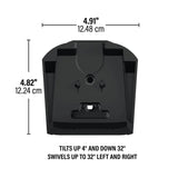 Sanus WSWME31-B2 Adjustable Speaker Wall Mount For Sonos Era 300 - Single