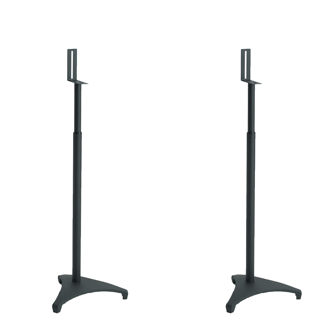 Sanus EFSAT-B1 Adjustable-Height Speaker Stands Pair - Black