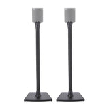 Sanus WSS22-B1 34" Speaker Stands for Sonos ONE, PLAY:1 and PLAY:3 - Black - Pair