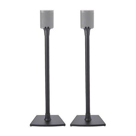 Sanus WSS22-B1 34" Speaker Stands for Sonos ONE, PLAY:1 and PLAY:3 - Black - Pair