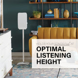 Sanus WSS52-W2 Wireless Speaker Stands for Sonos Five and Play : 5 Speakers - Each
