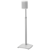 Sanus WSSA1-W1 16" Adjustable Height Speaker Stands for Sonos ONE, Play:1, and Play:3 - White - Each