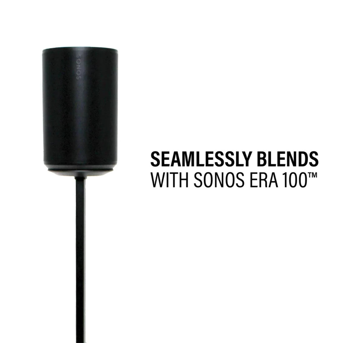 Sanus WSSE1A1 Height Adjustable Speaker Stand for Sonos Era 100 - Each