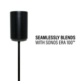 Sanus WSSE1A1 Height Adjustable Speaker Stand for Sonos Era 100 - Each