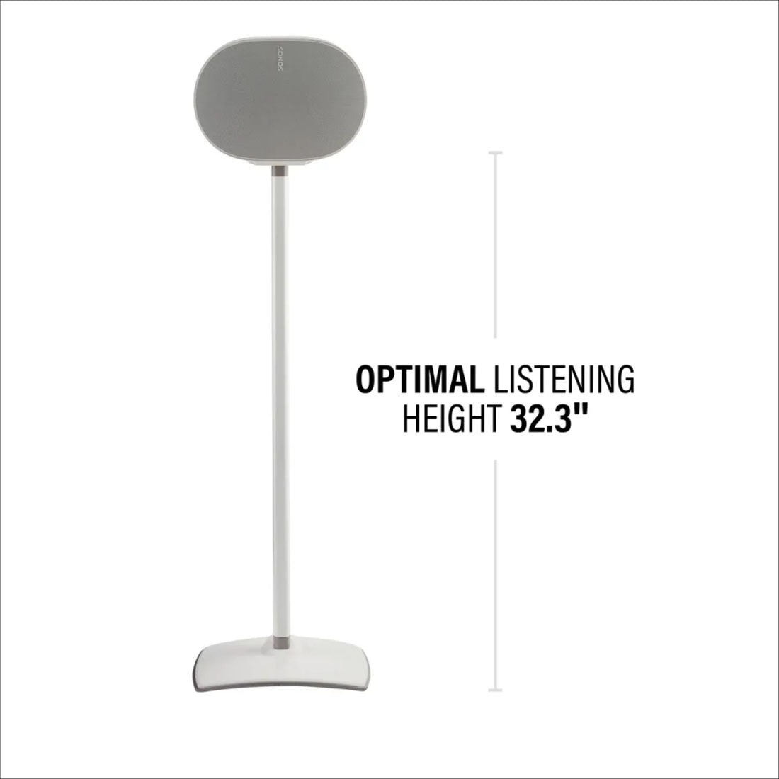 Sanus WSSE32 32" Speaker Stand for Sonos Era 300 - Pair