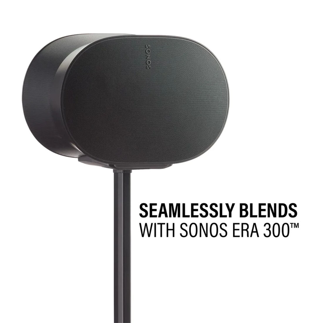 Sanus WSSE3A1 Height Adjustable Speaker Stand For Sonos Era 300 - Each