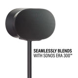 Sanus WSSE3A1 Height Adjustable Speaker Stand For Sonos Era 300 - Each