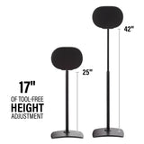 Sanus WSSE3A1 Height Adjustable Speaker Stand For Sonos Era 300 - Each