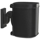 Sanus WSWM21-B1 Speaker Swivel and Tilt Wall Mounts for Sonos ONE, Play:1, and Play:3 - Black - Each